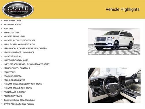 2021 Lincoln Navigator Black Label