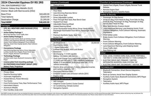 2024 Chevrolet Equinox EV RS