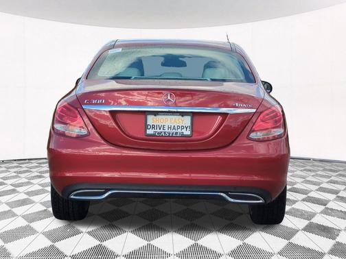 Red Metallic 2016 Mercedes-Benz C-Class C 300 4MATIC