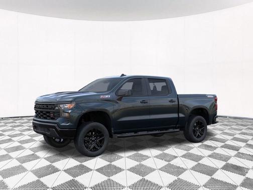 Cypress Gray 2026 Chevrolet Silverado 1500 Custom Trail Boss