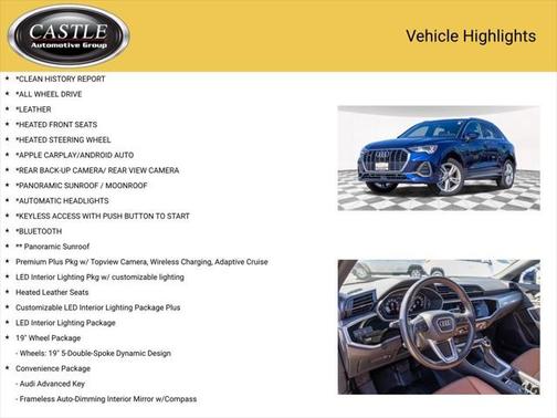 2022 Audi Q3 45 S line Premium Plus