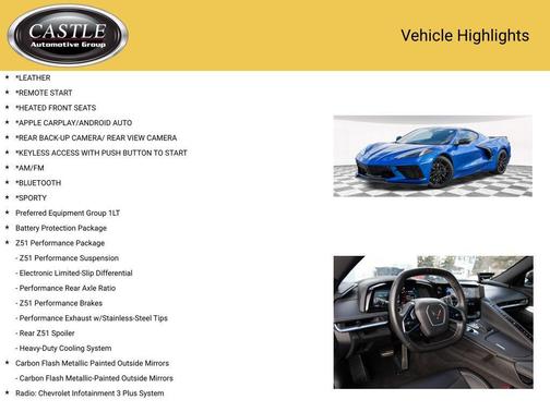 2023 Chevrolet Corvette Stingray w/1LT