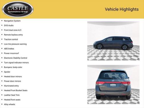 2014 Honda Odyssey Touring Elite