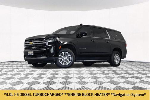 Black 2022 Chevrolet Suburban LT