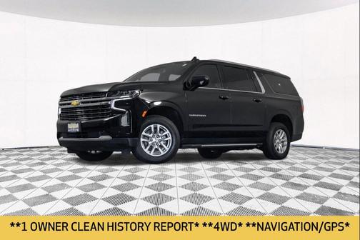 Black 2022 Chevrolet Suburban LT