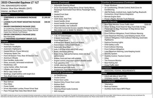 2023 Chevrolet Equinox 1LT