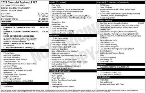 2023 Chevrolet Equinox 1LT