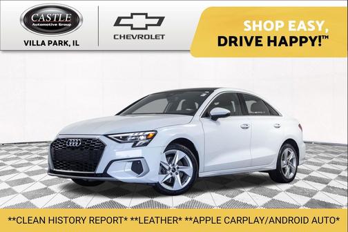 White 2024 Audi A3 Premium