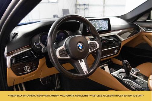 Mediterranean Blue Metallic 2018 BMW 540 xDrive