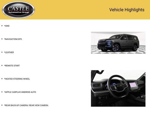 2024 Jeep Wagoneer Series III 4x4