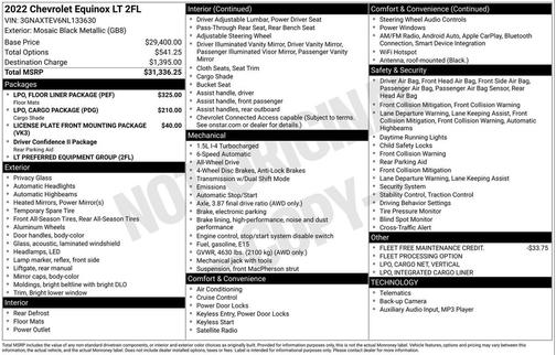 2022 Chevrolet Equinox 1LT