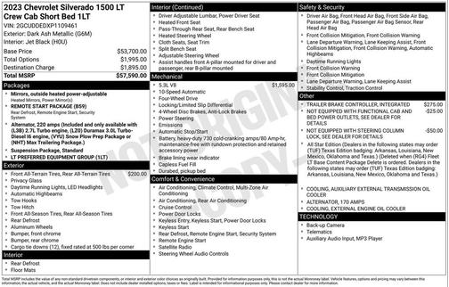 2023 Chevrolet Silverado 1500 LT
