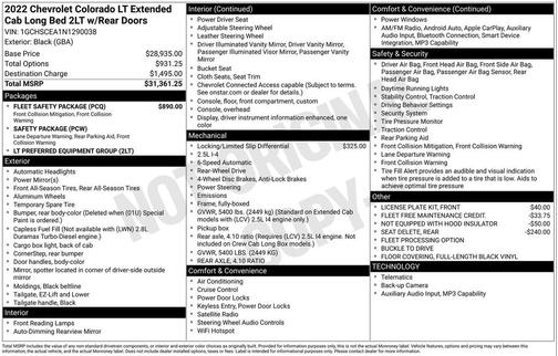 2022 Chevrolet Colorado LT