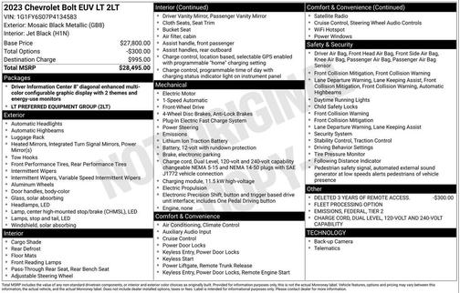 2023 Chevrolet Bolt EUV FWD LT