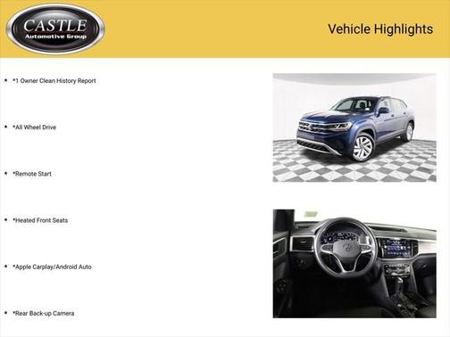 2022 Volkswagen Atlas Cross Sport 3.6L V6 SE w/Technology