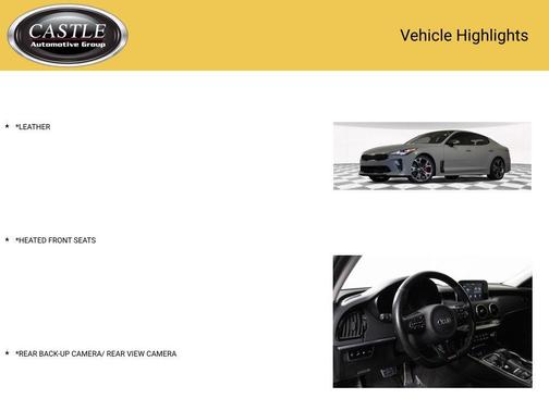 Gray 2018 Kia Stinger GT