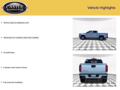 Summit White 2022 Chevrolet Colorado WT