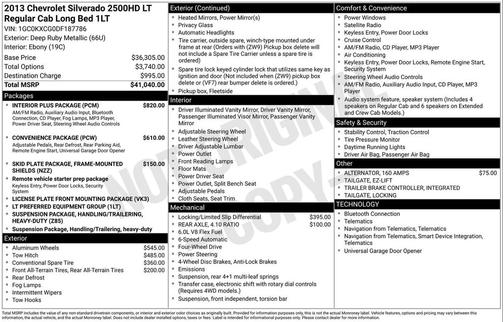 Deep Ruby Metallic 2013 Chevrolet Silverado 2500 LT