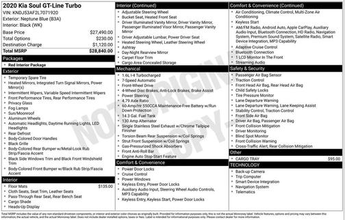 2020 Kia Soul GT-Line Turbo