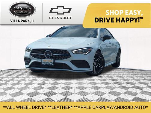 Digital White Metallic 2023 Mercedes-Benz CLA 250 4MATIC