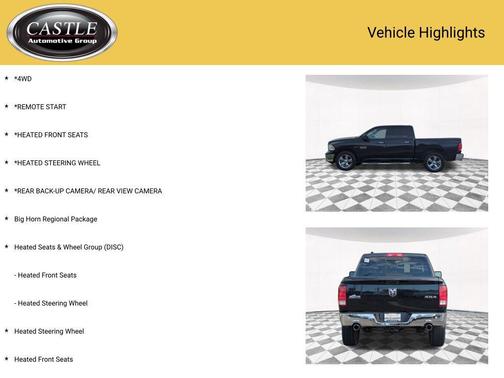 2017 RAM 1500 Big Horn