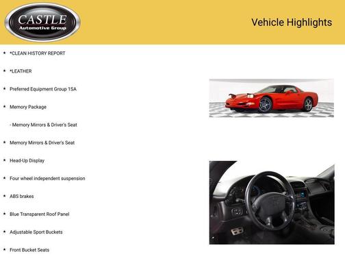 2000 Chevrolet Corvette Base