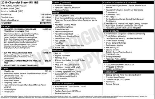 2019 Chevrolet Blazer RS