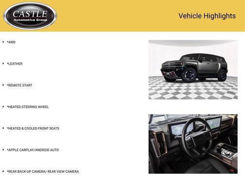 Moonshot Green Matte 2024 GMC HUMMER EV SUV 3X