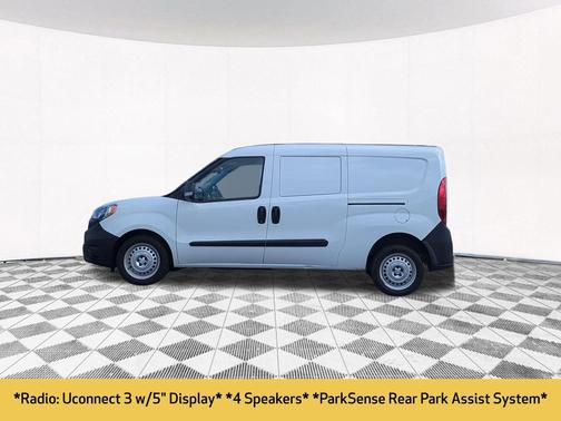 Bright White 2019 RAM ProMaster City Tradesman