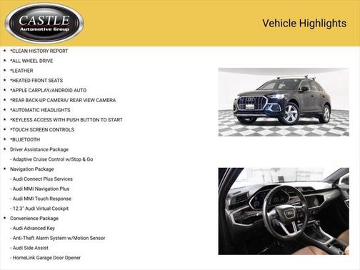 2019 Audi Q3 2.0T Premium Plus
