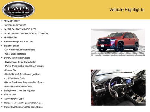 2023 GMC Acadia FWD SLE