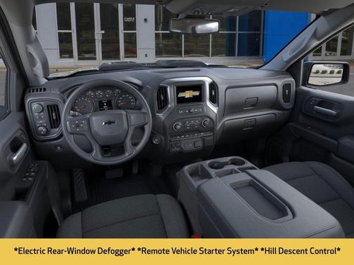 Summit White 2026 Chevrolet Silverado 1500 Custom Trail Boss