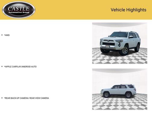 Super White 2021 Toyota 4Runner TRD Off Road