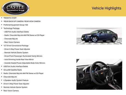 2015 Chevrolet Cruze 1LT