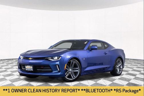 Hyper Blue Metallic 2017 Chevrolet Camaro 1LT