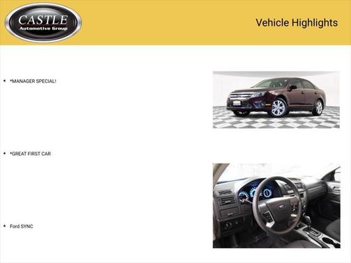 2012 Ford Fusion SE