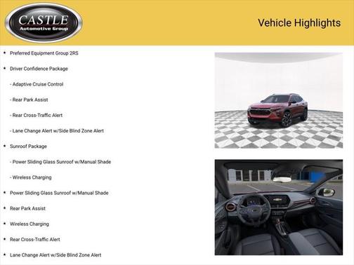 2025 Chevrolet Trax FWD 2RS