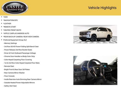2023 Chevrolet Tahoe 4WD High Country