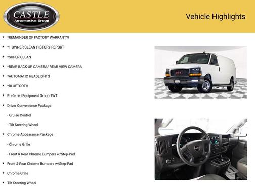 2023 GMC Savana 2500 Work Van