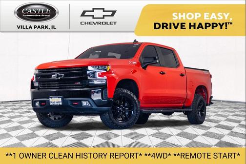 Red Hot 2022 Chevrolet Silverado 1500 Limited LT Trail Boss