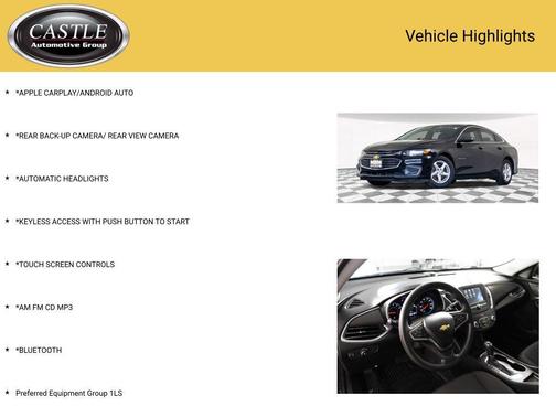 2018 Chevrolet Malibu 1LS