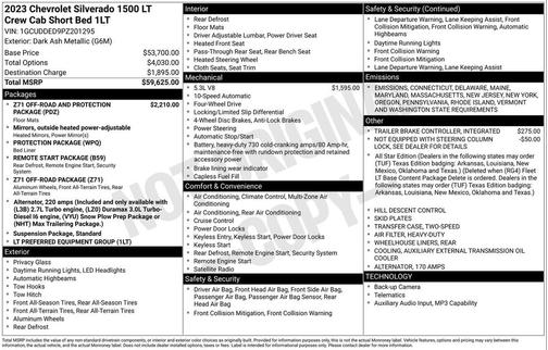 2023 Chevrolet Silverado 1500 LT