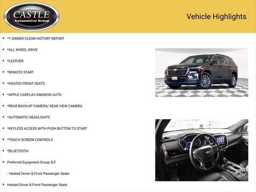 2023 Chevrolet Traverse LT Leather