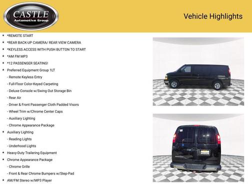 2018 Chevrolet Express 3500 LT