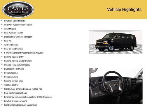 2018 Chevrolet Express 3500 LT