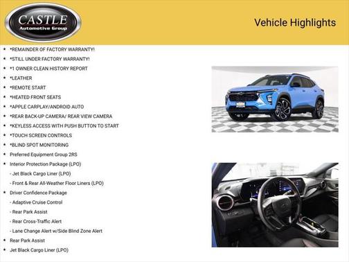 2024 Chevrolet Trax FWD 2RS