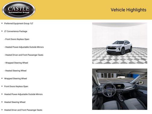 Summit White 2026 Chevrolet Trax LT