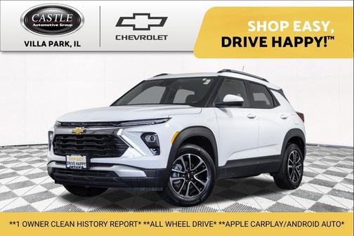 Summit White 2025 Chevrolet Trailblazer LT