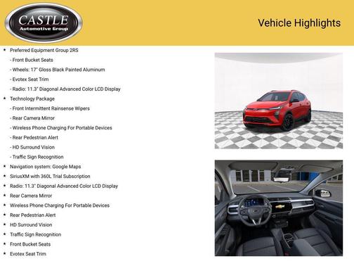 Habanero Orange 2027 Chevrolet Bolt RS FWD