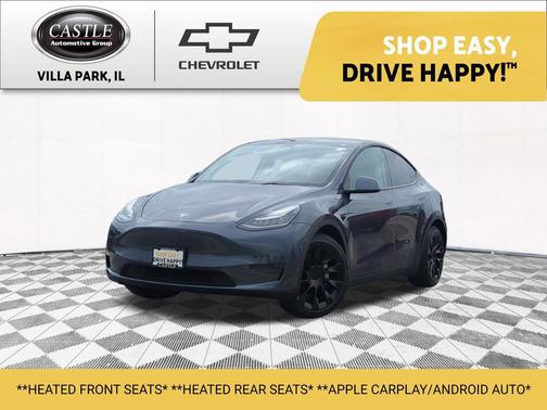 Gray 2021 Tesla Model Y Long Range Dual Motor All-Wheel Drive